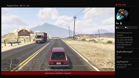 Trek2m is playing Gta-5 online Goofing around nothing to do Day 834