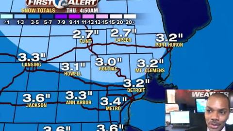 Multiple rounds of snow on the way