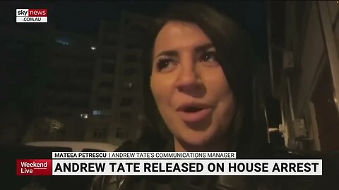 BREAKING NEWS - Andrew Tate released