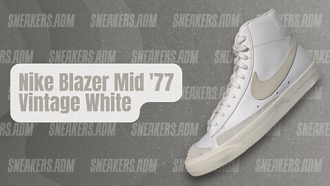 Nike Blazer Mid '77 Vintage White - BQ6806-106 - @SneakersADM