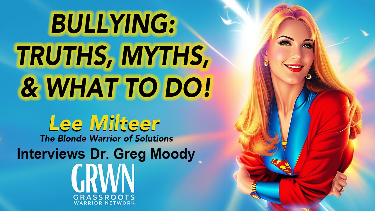 Lee Milteer, The Blonde Warrior of Solutions, interviews Dr Greg Moody