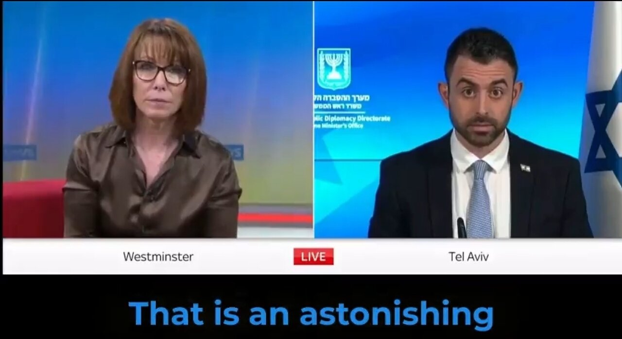 Israeli Spokesman Stunned At Reporter's Asinine Question