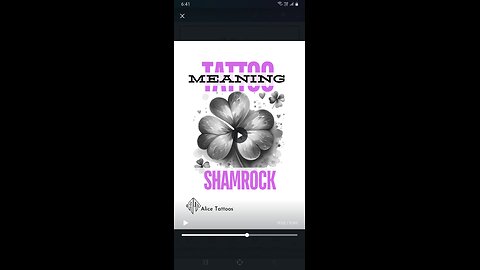 Shamrock tattoo ?