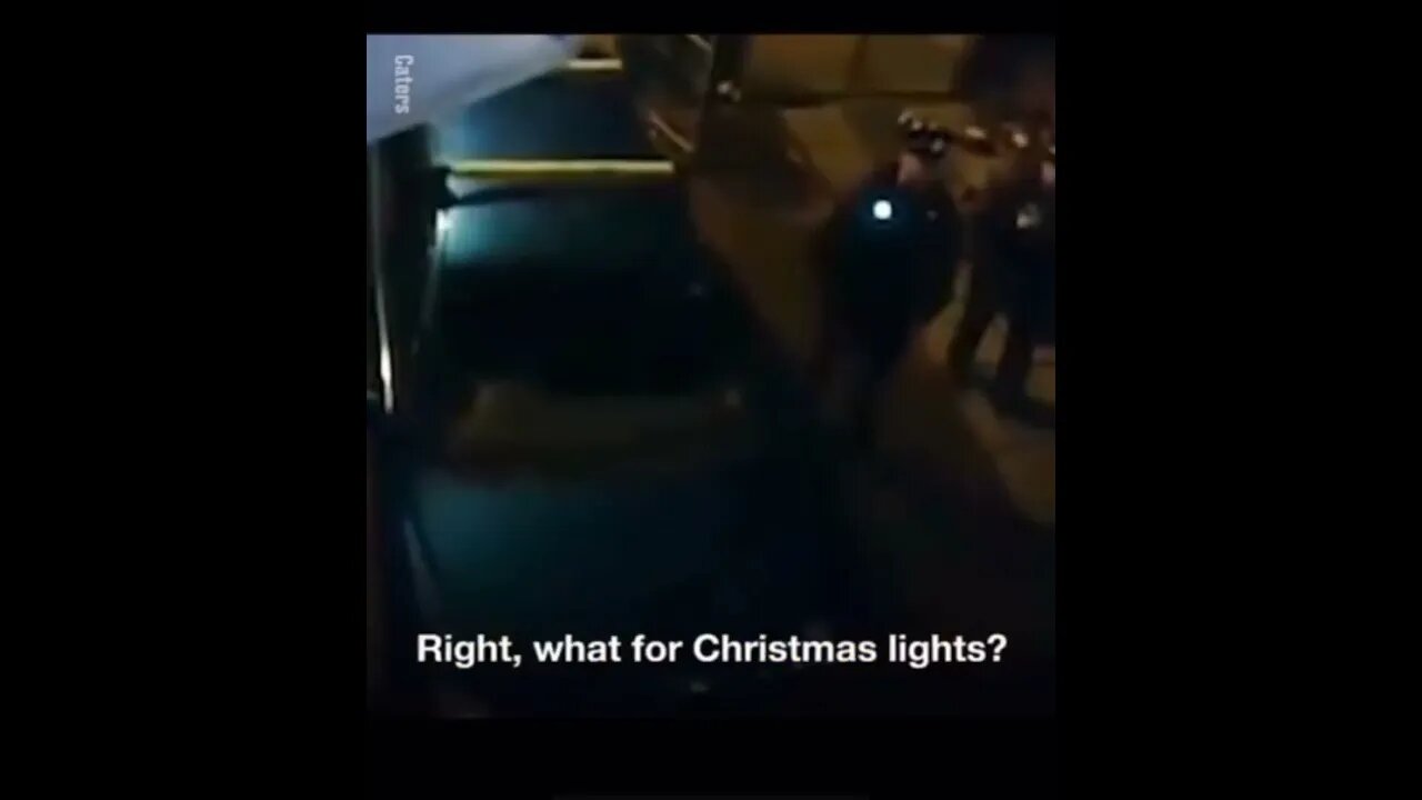 It says 🔔End 😂😂😂 Merry Fuc***g Xmas 😂😂