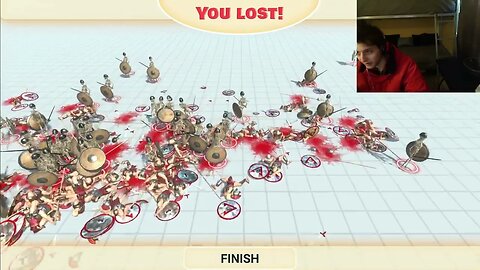50 Skeleton Warriors VS 50 Spartan Warriors In A Battle In The Animal Revolt Battle Simulator