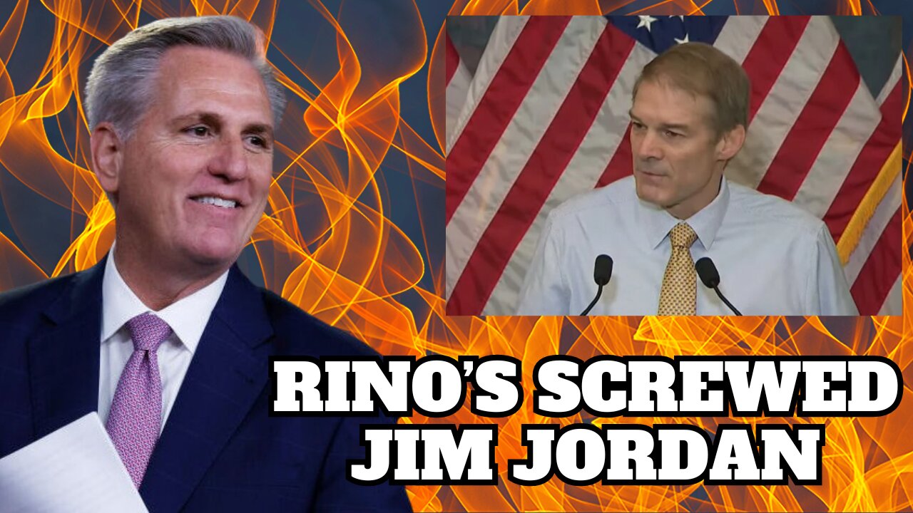 RINO'S WIN Jim Jordan is Out | Proof That Republicans Hate Their Voters