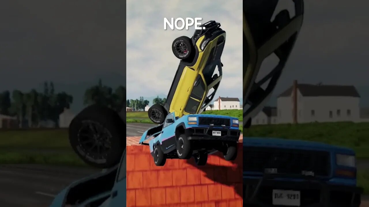 Nope. Nope. Nope. Yup!