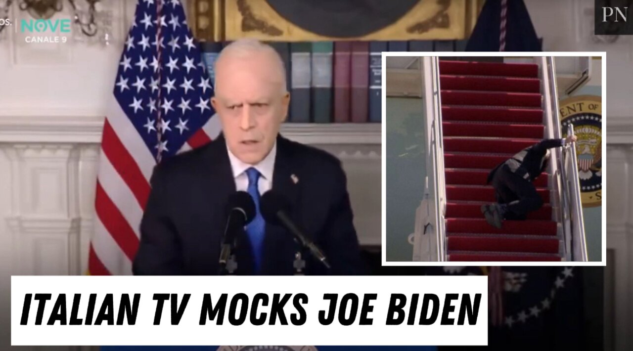 Italian TV mocks Joe Biden in comedy skit