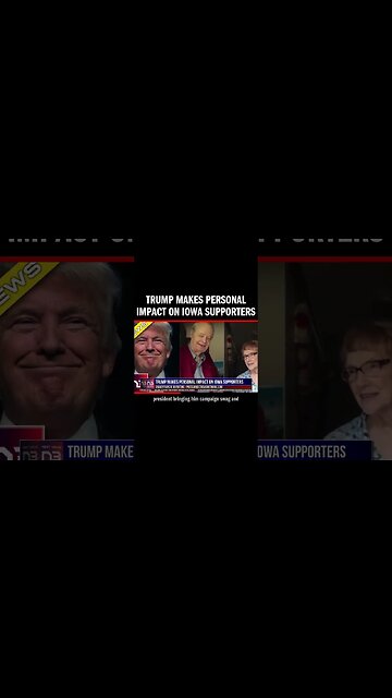 Trump Makes Personal Impact on Iowa Supporters