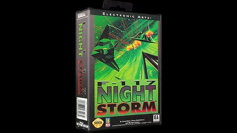 F-117 Night Storm (1993, Sega Genesis) Full Playthrough