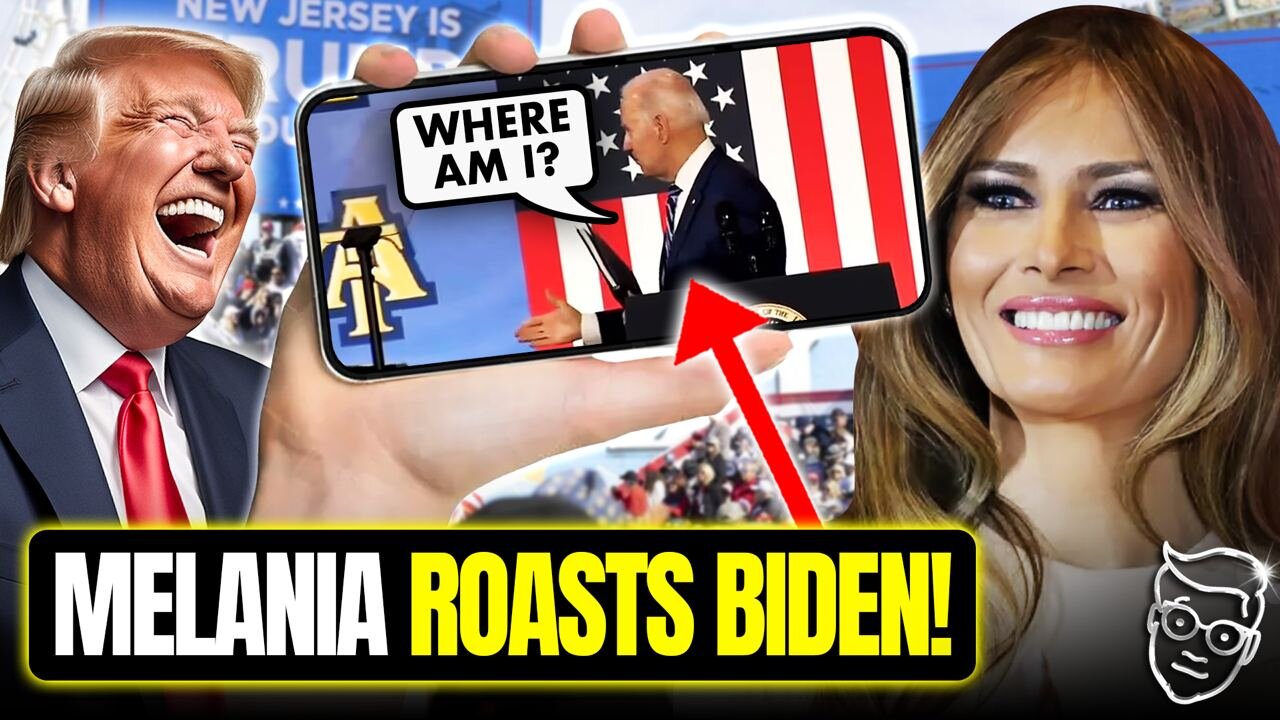 Melania Trump's Reaction to Donald's Biden Impersonation is Going VIRAL | This is Hysterical 🤣