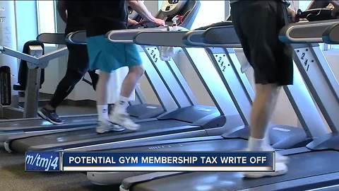 Potential gym membership tax write off