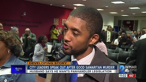 City leaders speak out after good Samaritan murder