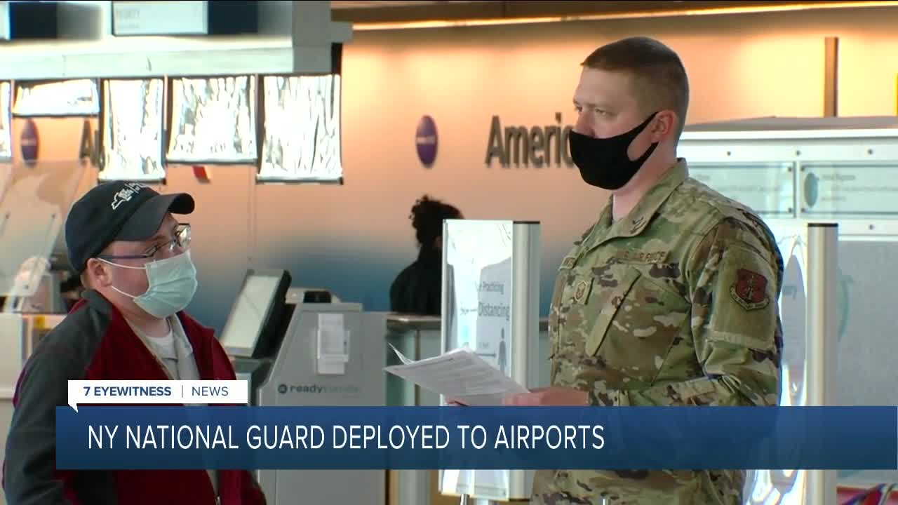 NY National Guard to do travel screening at airports