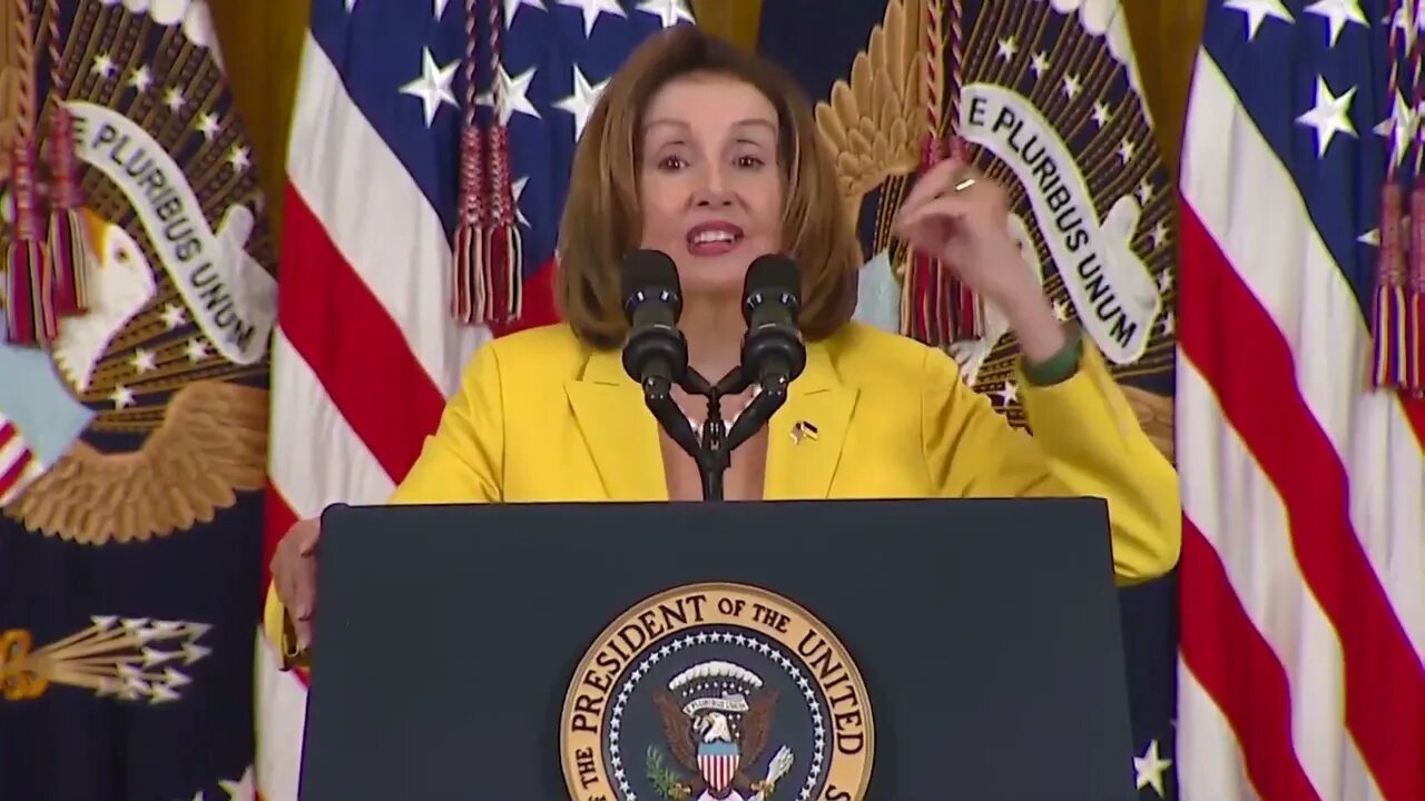 Pelosi: Biden "Introduced The First Climate Bill In The Senate! 1986, Before I Was In Congress"