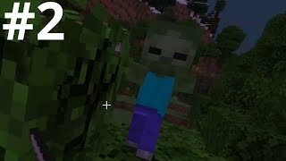 Baby Zombie Death| Minecraft Survival Hard Mode #2