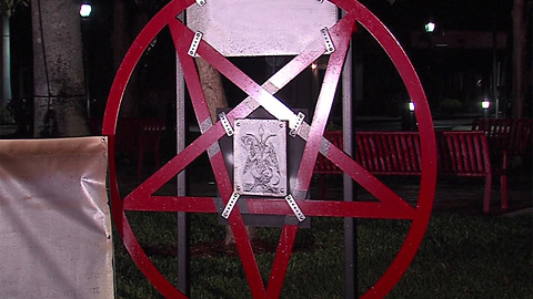 Church responds to Satanic pentagram display in Boca Raton