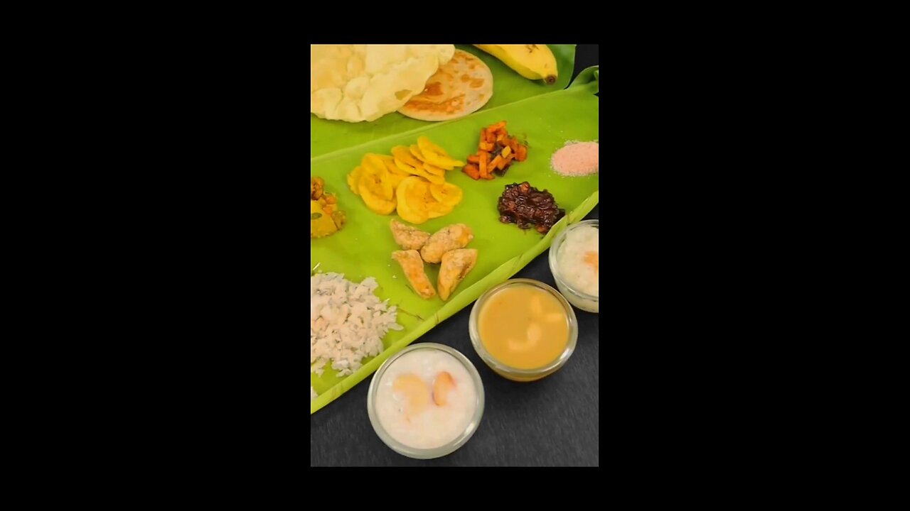 ONAM SADHYA / ASMR