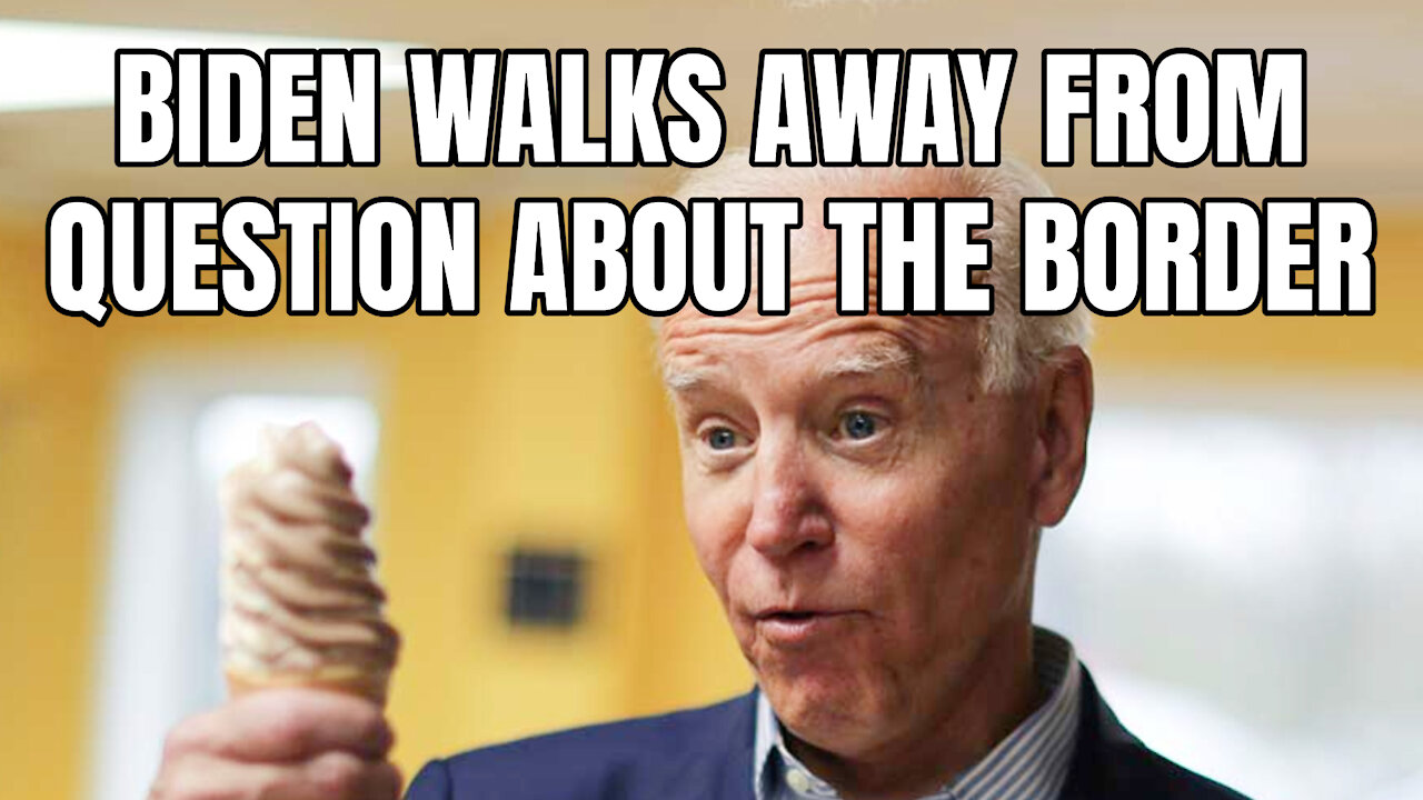 Biden Walks Away From Question About The Border