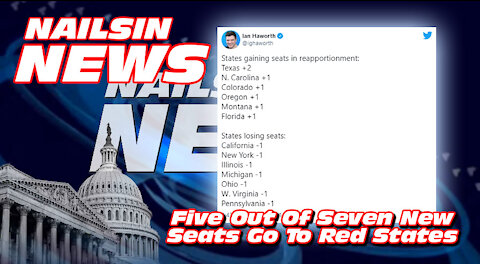 NAILSIN NEWS: 5 Out Of 7 New Congressional Seats Go To Red States