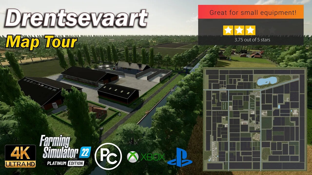 Drentsevaart | Map Review | Farming Simulator 22