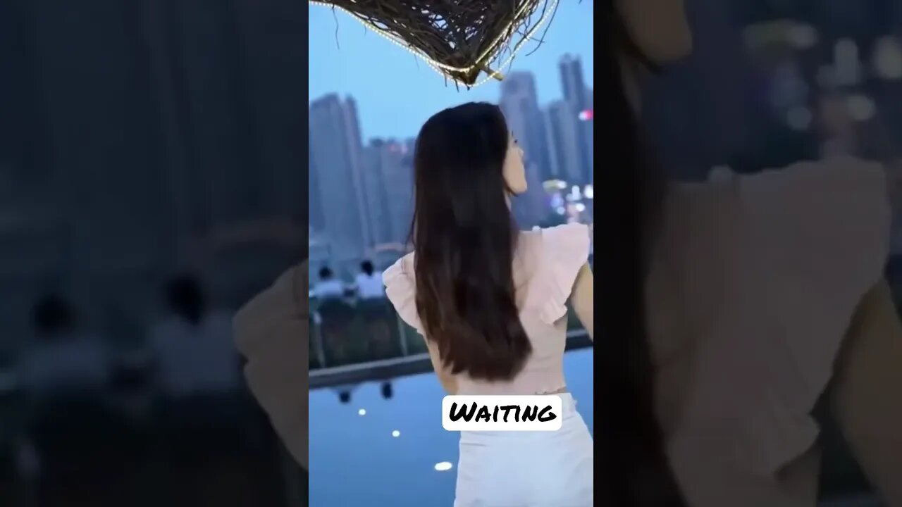 Hot Chinese Girl Hanging Out At Home Enjoying The View
