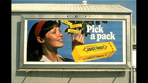 1973 - Radio Commercial : 'Pick a Pack' of Juicy Fruit Gum