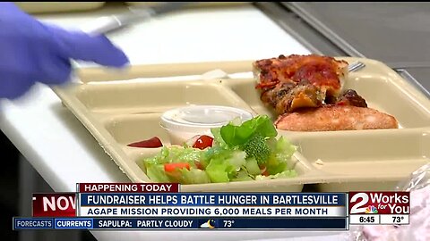 Agape Mission's annual fundraiser will help its soup kitchen provide hot meals