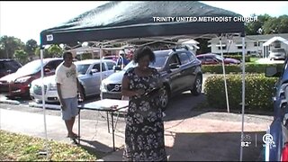 Church hosts drive-in service in West Palm Beach