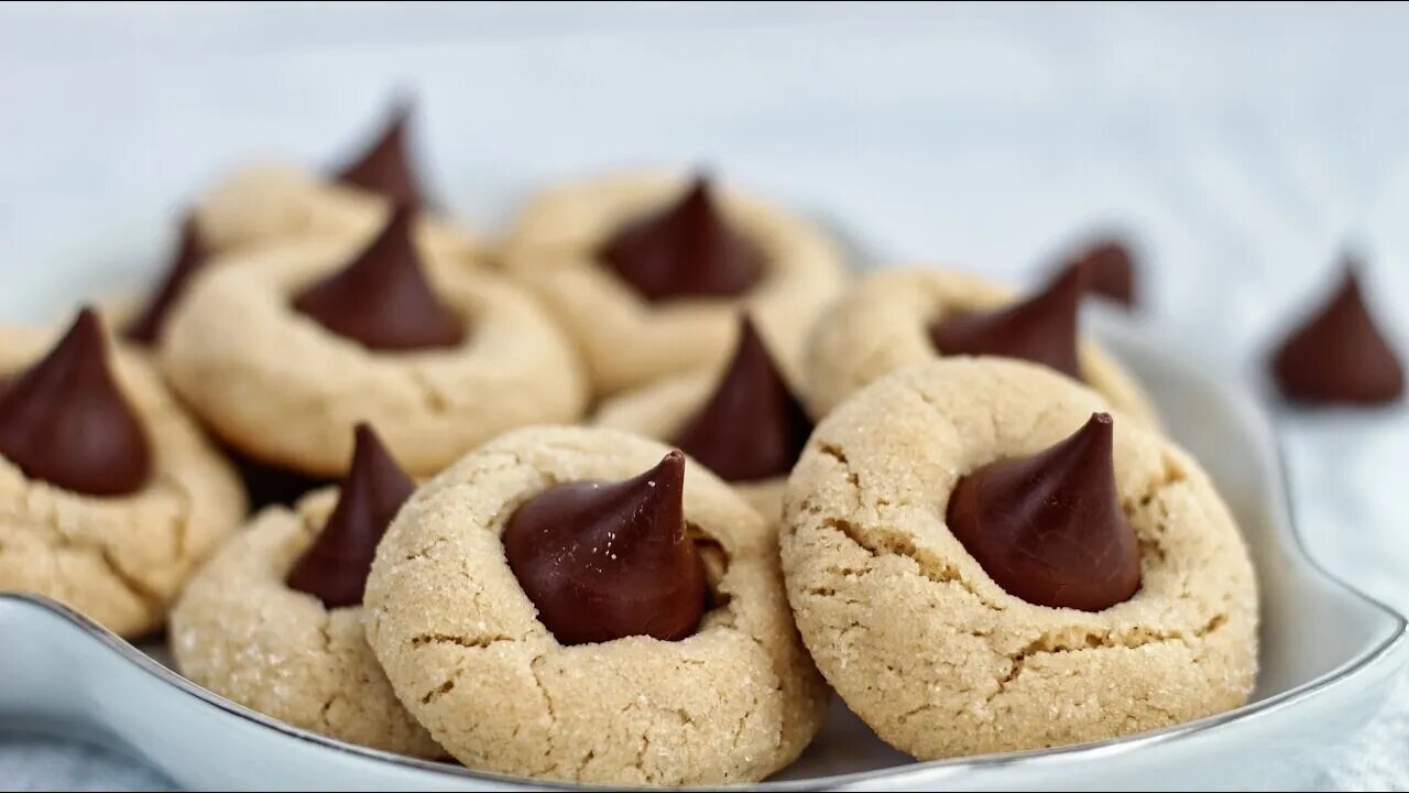 Gluten Free Peanut Butter Blossoms