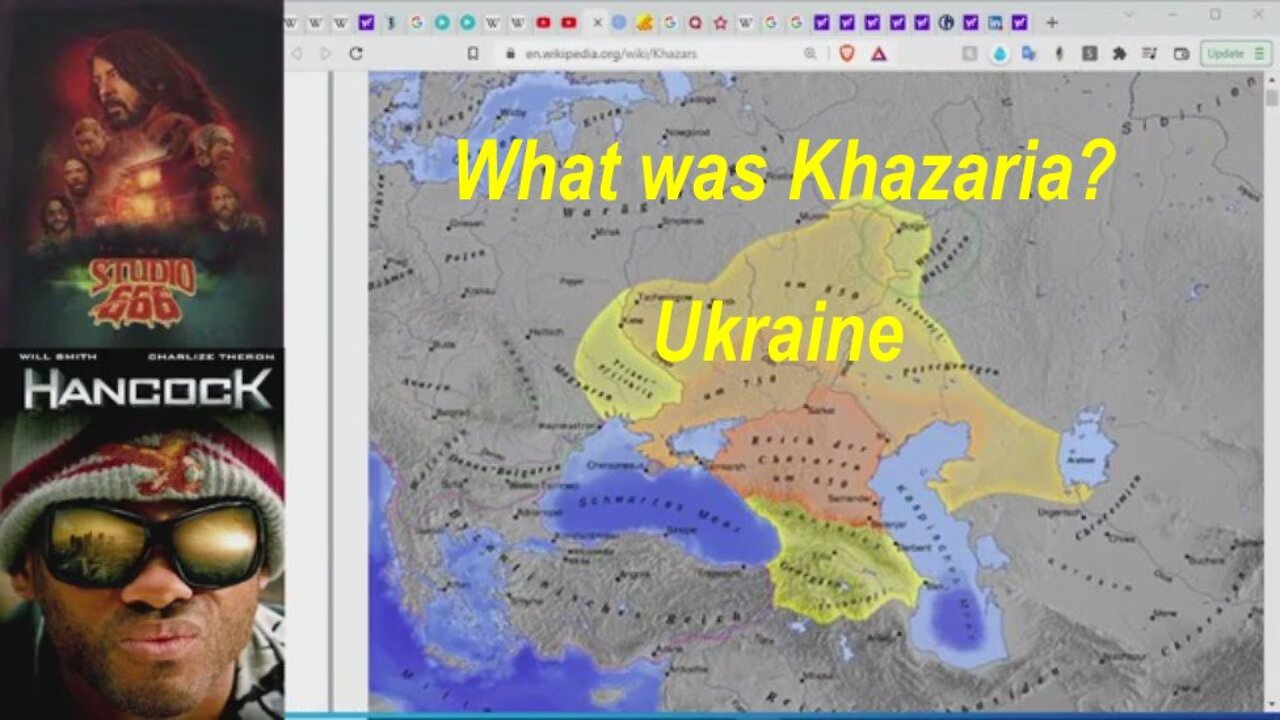 EntertheStars: Ukraine Was Once Khazaria, Smackseen Hearing Loss and... [30.03.2022]