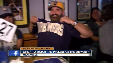 Milwaukee-area bars host watch parties for Brewers, Packers Monday night games