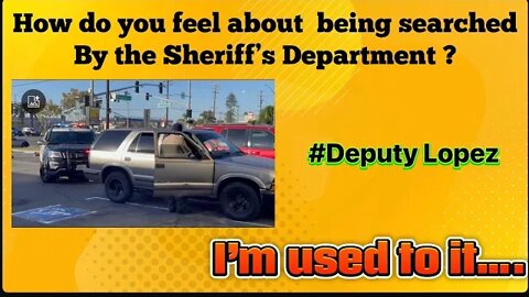 Los Angeles Sheriff’s Are Profiling…. Again!