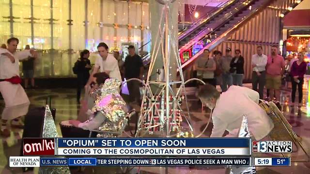 "Opium" set to open soon in Las Vegas