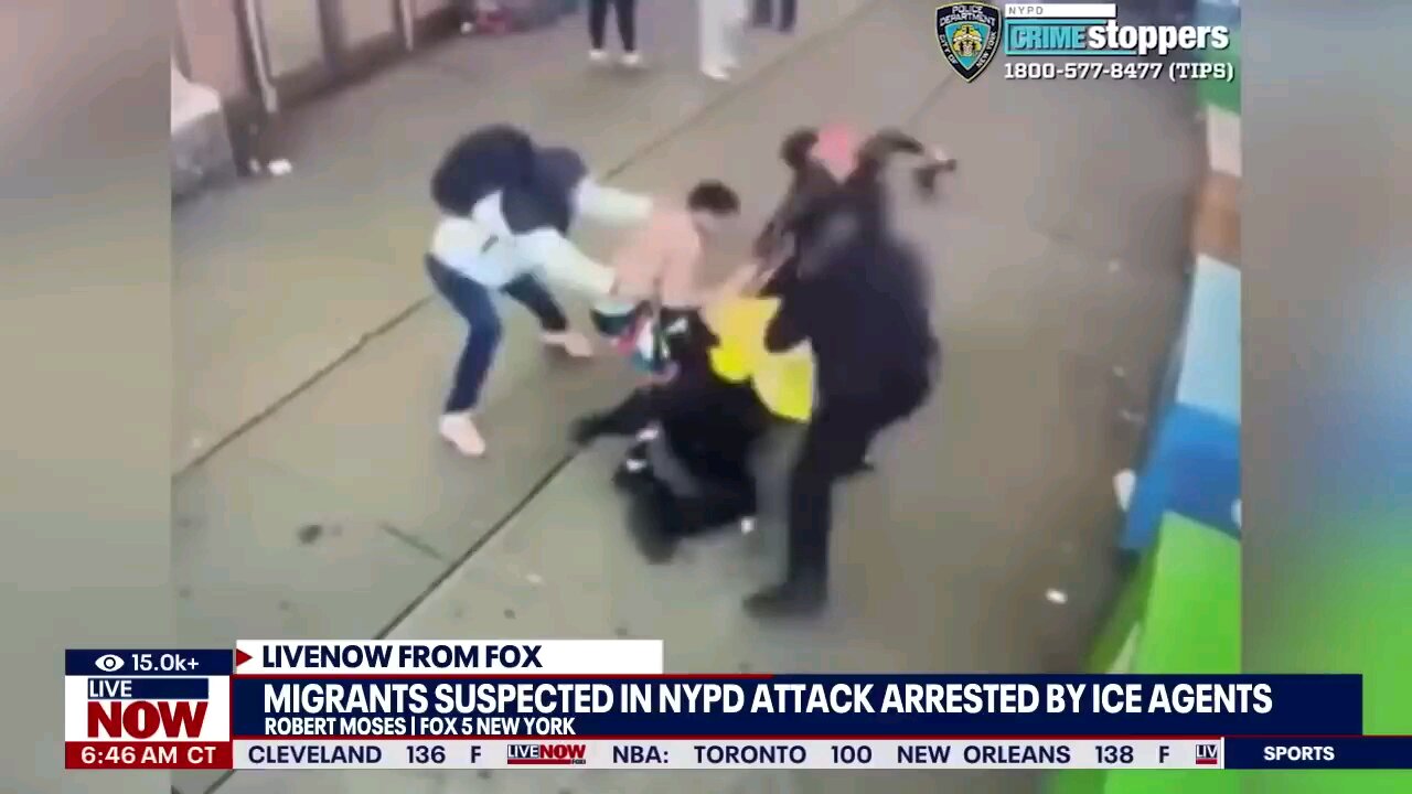 NYC migrants: Suspected attackers of NYPD officers arrested in Arizona | LiveNOW from FOX