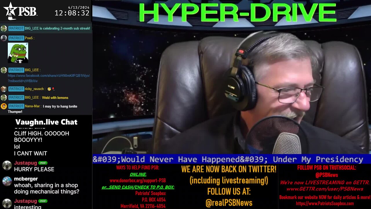 2024-04-14 00:00 EDT - Hyper-Drive "The Early Edition": with Thumper