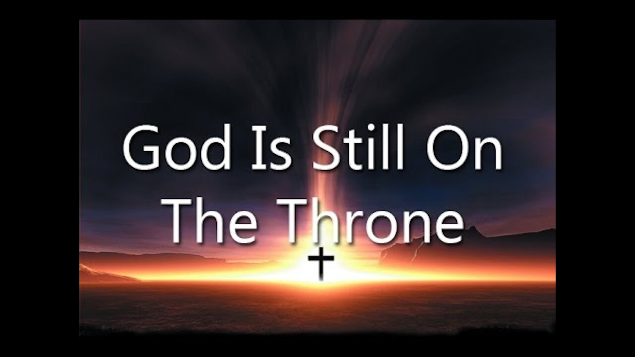 God Can't be Silenced! Psalm 47:8 God reigns over the nations; God is seated on his holy throne.