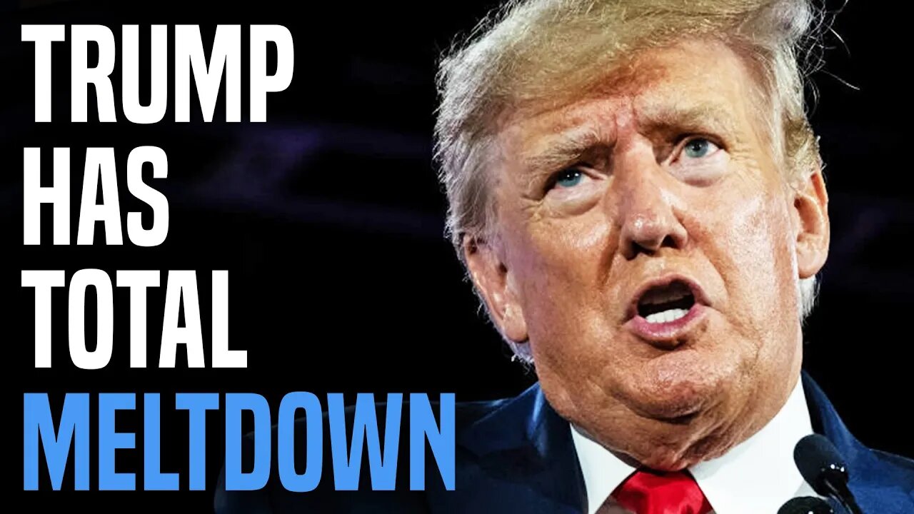 Trump LOSES IT, posts uncontrollably to Truth Social, insane tirade