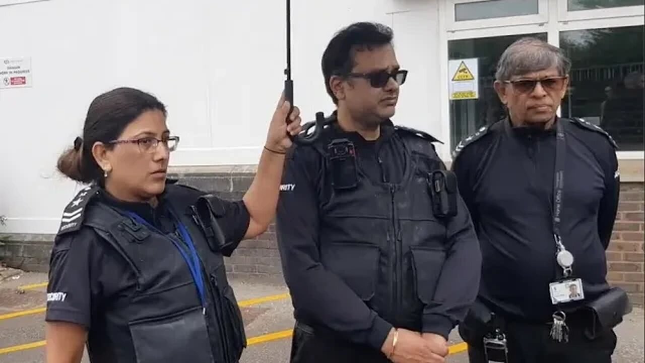 Hounslow Immigration centre think they are the 3 musketeers
