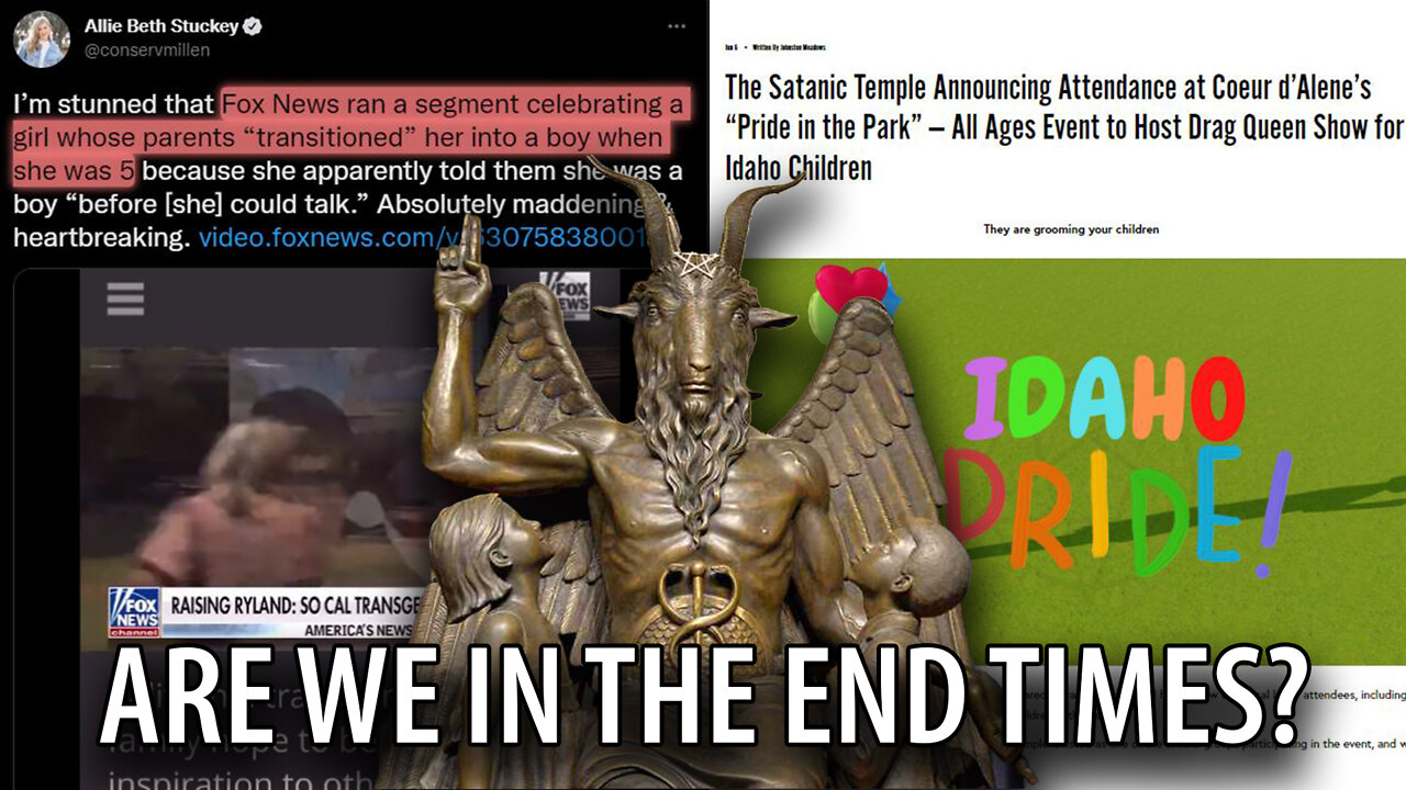 Fox News Segment CELEBRATES Trans Kids, As Literal SATANISTS Descend on Idaho for 'Pride Parade'