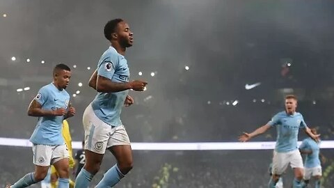 Gol de Sterling - Manchester City 4 x 1 Tottenham - Narração de José Manoel de Barros