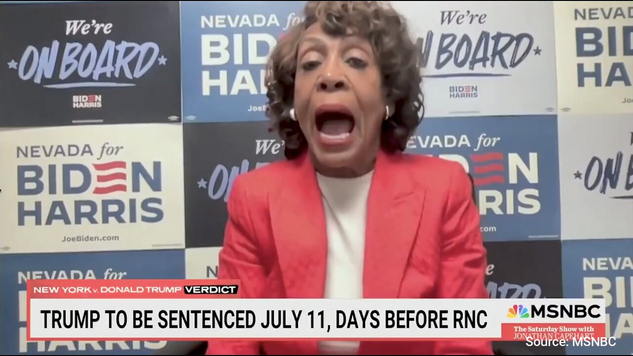 WATCH: Rep. Maxine Waters Goes On Vile Rant About Trump Supporters