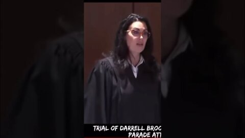 Darrell Brooks Sends the Judge into a 5 Min Cool Off! #shorts