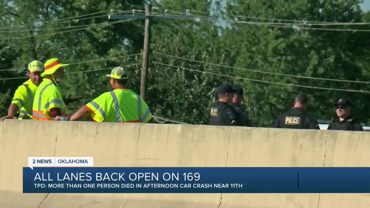 Multiple people killed in crash on Highway 169 at 11th Street