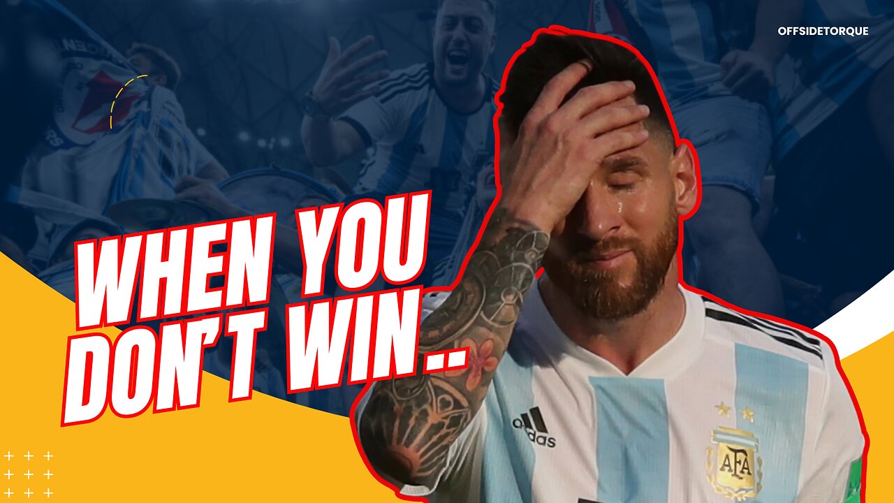 When You Don’t Win #messi #messivsronaldo #messifans