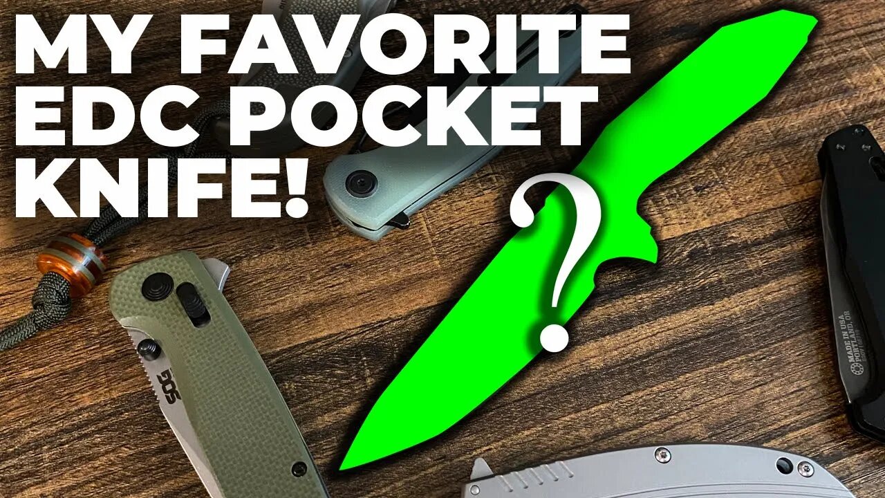 My Favorite EDC Knife, It May Surprise You! Every Day Carry Knives