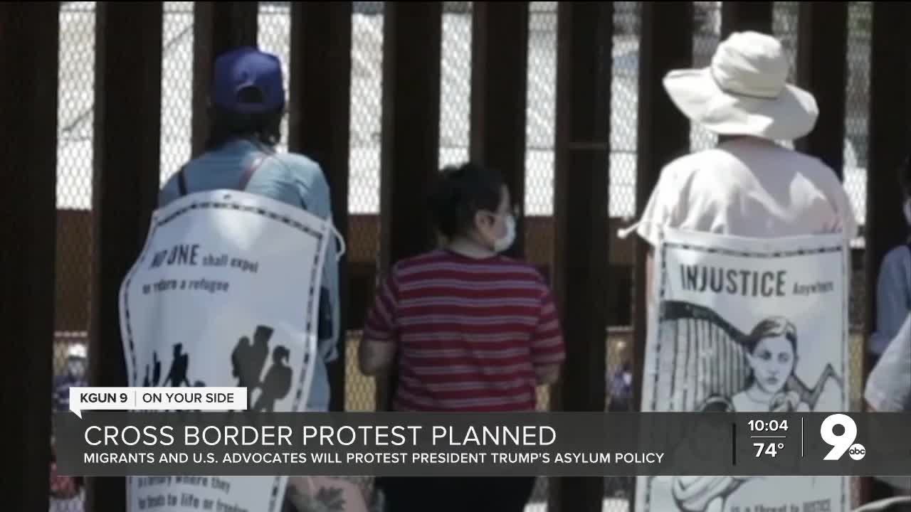 Cross-border protest of U.S. asylum program planned in Nogales