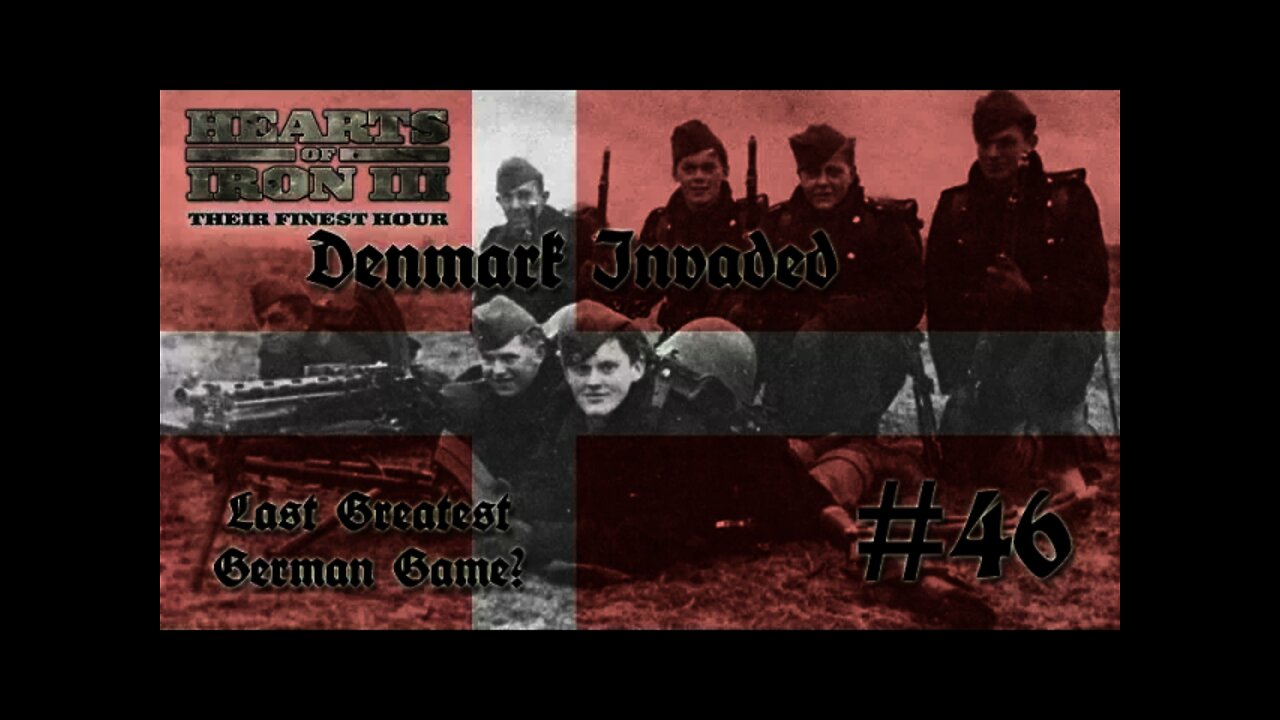 Hearts of Iron 3: Black ICE 8.6 - 46 (Germany) Denmark Invaded