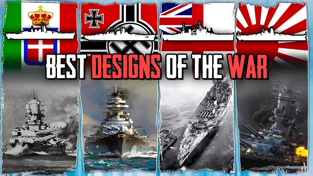 The Most FEARED Battleships from the Major Fighting Nations of WW2