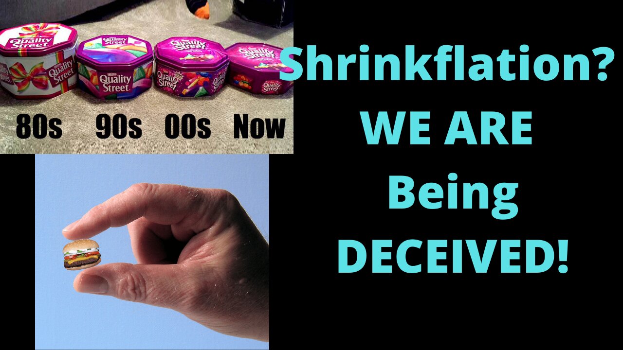 We are being Deceived! Shrinkflation is Real.